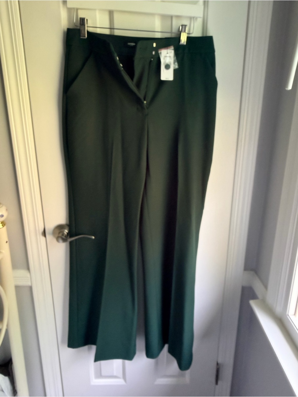 NWT Express Forest Green Editor Dress Pants
